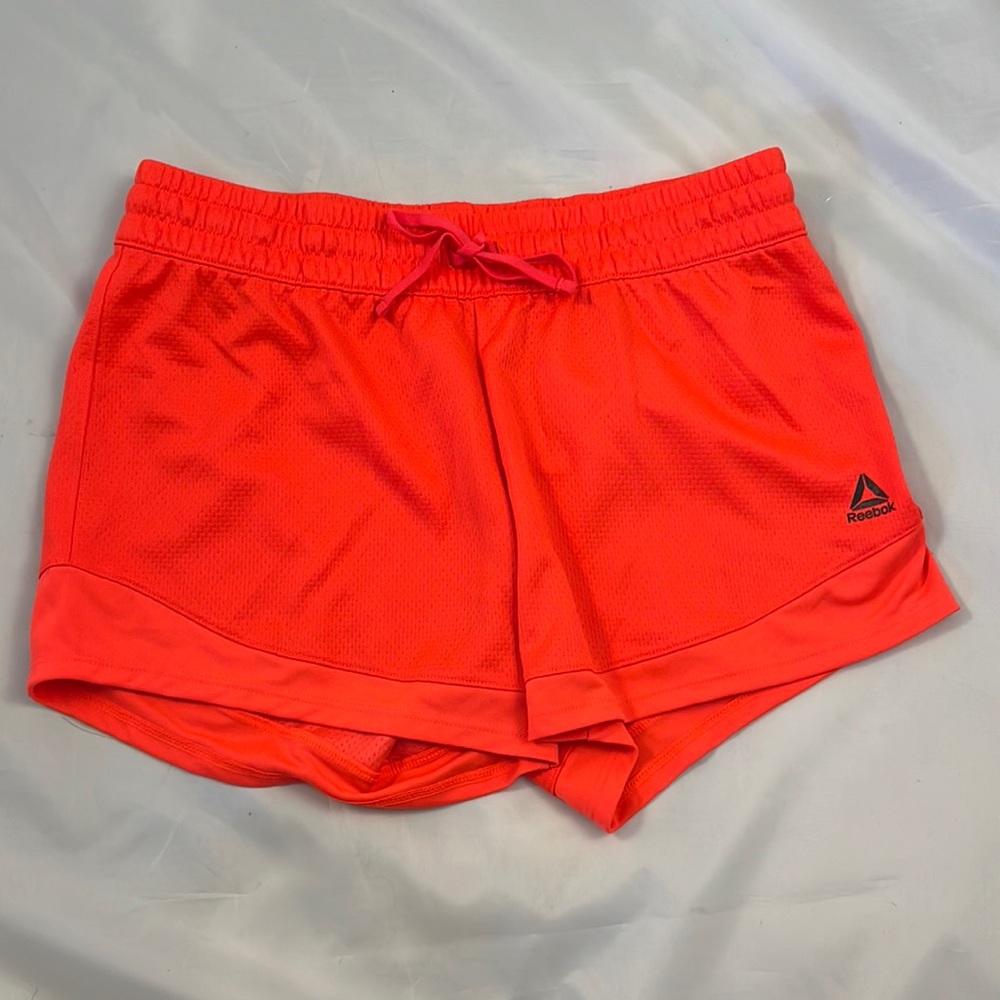 Orange Reebok Athletic Shorts XS DRIFIT